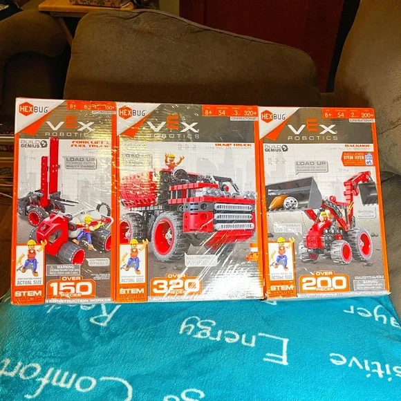 Hexbug Toys Hexbug Vex Robotics Red Construction Machinary Set